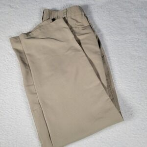 Propper Tactical Pants Mens 36x34 Khaki Tan Ripstop Straight Leg Cargo Workwear